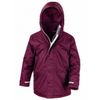 Result Childrens/Kids Core Winter Parka Waterproof Windproof Jacket (9-10) (Black)