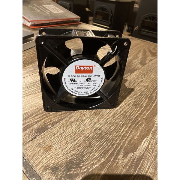 Alaska Coal Stove Axial Cooling Fan