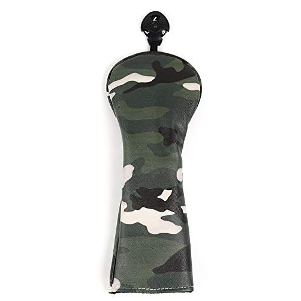 Camouflage Utility Headcover 3 Colors Wood Cover (Green)