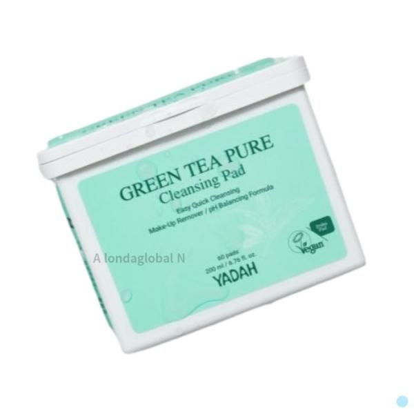 Yada Green Tea Pure Cleansing Pad Makeup Remover 60 Sheets