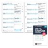 NBplanner A5 Diet & Exercise Tracker Organiser Refill Insert Daily Filofax A5 Compatible