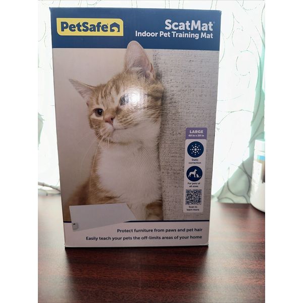 Petsafe ScatMat Indoor Pet Training Mat, Large Size 48 X 20"