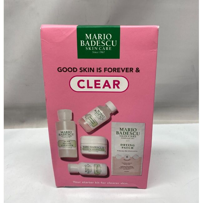 Mario Badescu Good Skin is Forever & Clear - 5 Piece Set - Exp 1/25