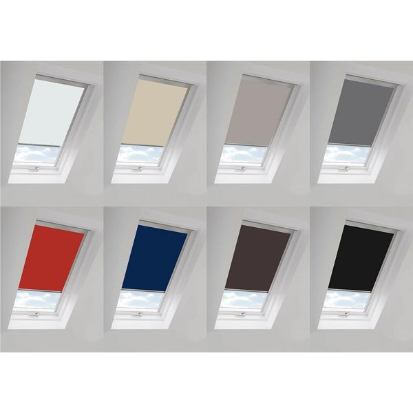 Thermal Blackout Skylight Roller Blinds Suitable For DAKSTRA® Roof Windows (M4A)