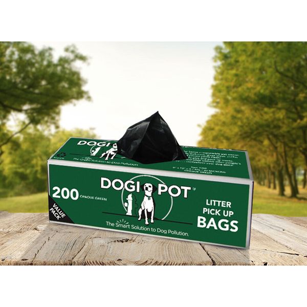 DogiPot 1402 Disposable Pet Waste Bags 3 pack (600 bags)