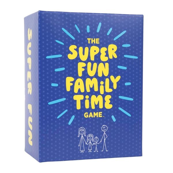 DSS Games The Super Fun Family Time Game | Family Party Game for Entertaining Conversation Starters & Challenges | Family Card Games, 200 Prompts | Fun Card Games for Adults & Kids | Ages 8 Up