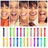 80 Pieces Multi-Color Orthodontic Ligature Ties Orthodontic Elastic 2080 O-Rings Braces Bands