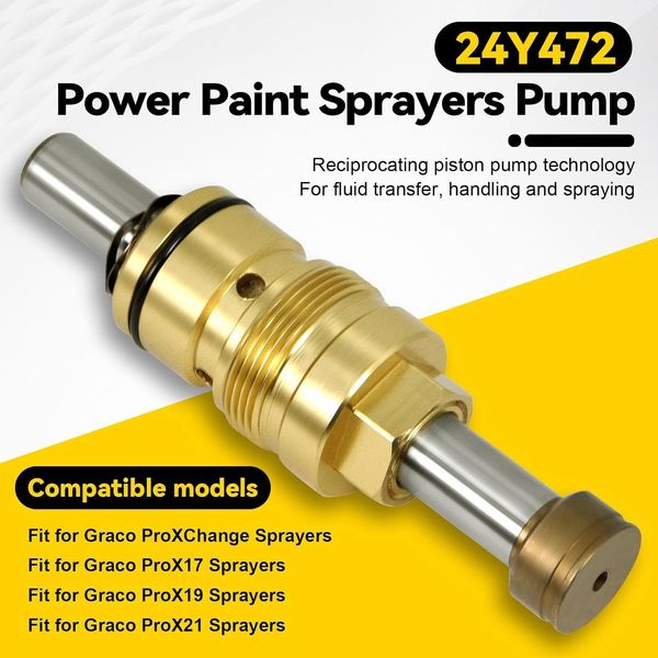 24Y472 Paint Sprayers Pump Replacement for Graco ProXChange ProX17 ProX19 ProX21