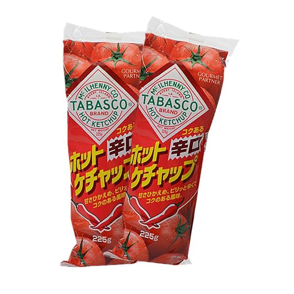 TABASCO Hot Ketchup Rich Dry Hot Ketchup, 8.9 oz (225 g) x 2