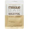 Masque Bar Gold Foil Sheet Mask, 1.01oz (3 Pack)