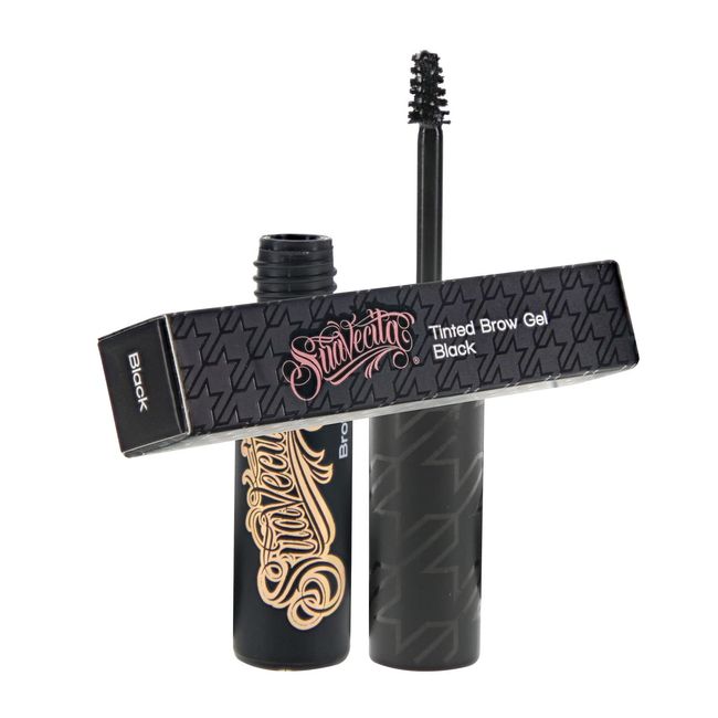 Suavecito Tinted Brow Gel - Black For Women 2 oz Eyebrow Gel