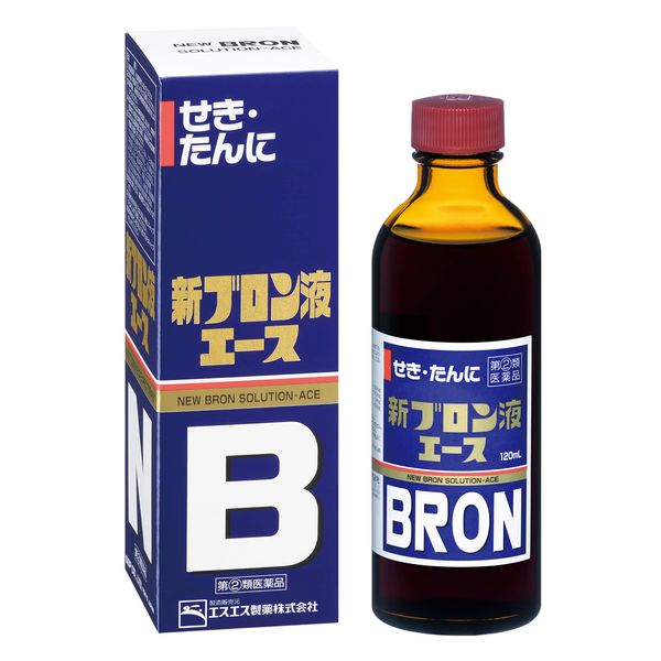 [Designated 2 drugs] New Bron Liquid Ace 120mL * Products subject to self-medication tax system