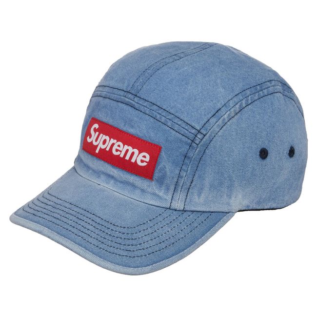 Supreme Washed Chino Twill Camp Cap Unisex Style : Fw21h90