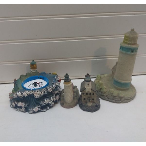 Resin Mold Light House Collection Free Standing Home Decor Figurine