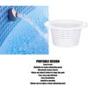 2Pcs Skimmer Baskets, Above Ground Swimming Pool Filter Basket Replacement Parts