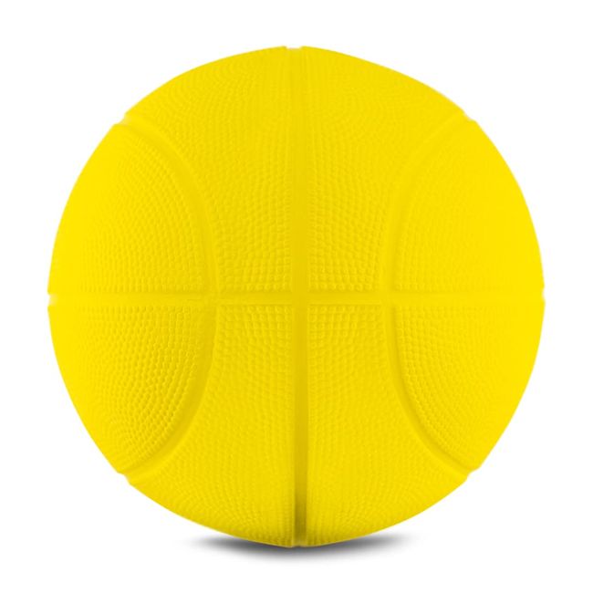 Cannon Sports Basketball 7.5-inch Yellow Coated