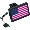 Kuryakyn Freedom Flag LED Hitch Cover Black