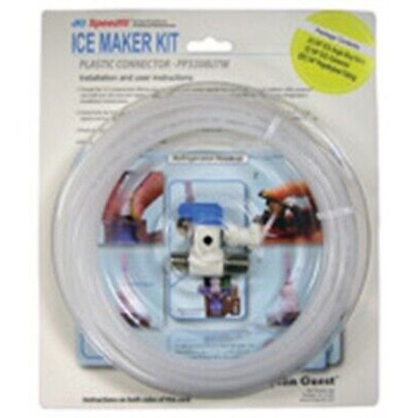 SharkBite 1/2in. Push Fit T X 3/4in. D Push-Fit 10ft. Ice Maker Supply Line Kit