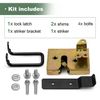 Lock Latch Striker Hardware Kit For Weather Guard Truck Box 7731