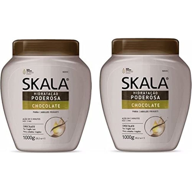 SKALA 2 Pack Brazilian Hair Treatment Cream Chocolate 32oz