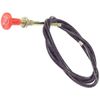 APUK 1545mm Engine Pull to Stop Fuel Choke Cable Wire Universal Tractor Plant Digger