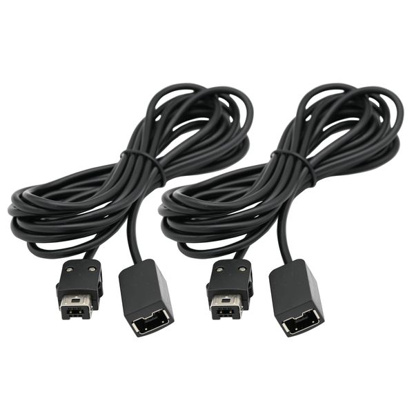 NES Classic Controller Extension Cable 5.9 FT 2-Pack, Replacement Controller Extension Cable for Super Nintendo SNES Classic Edition (2017), Mini NES Classic Edition (2016), Wii/Wii U Controller