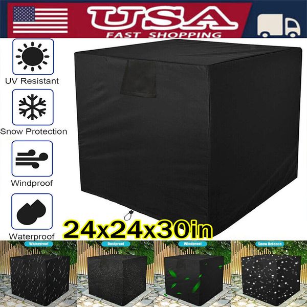 Central Air Conditioner Cover Waterproof Heavy Duty Cover for A/C Units Outdoor