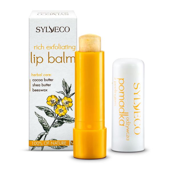 SYLVECO Peeling-Lippenpflegestift. Lippenbalsam für frauen und männer. Naturkosmetik größe 4,6g.