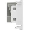 BG EMUKSW | White | 13A 2 Module Euro Module UK Unswitched Socket