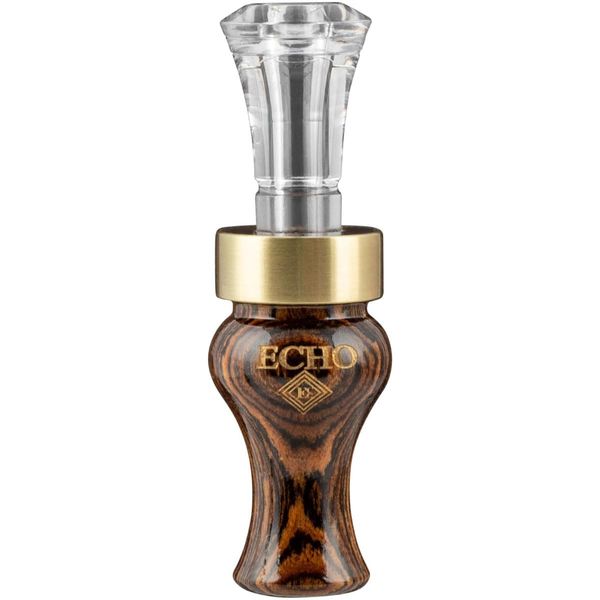 Echo Diamondwood Timber Double Reed Duck Call Bois d' arc