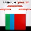 Pack of 100 A4 Red Coloured Paper 75gsm Sheets