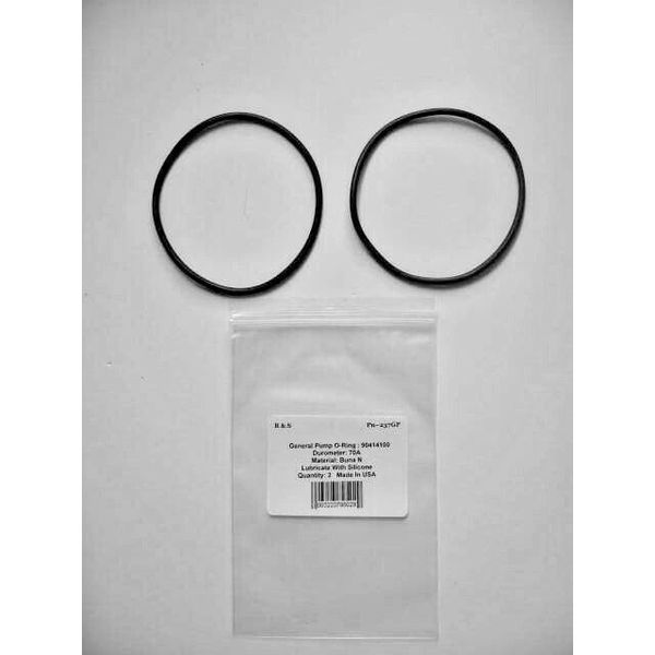 2 General Pump 90414100 O-rings / R&S 237GP / Buna N Material