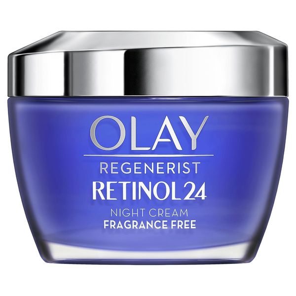 Olay Regenerist - Retinol24 Feuchtigkeitsspendende Nachtcreme, Parfümfrei - 50 ml