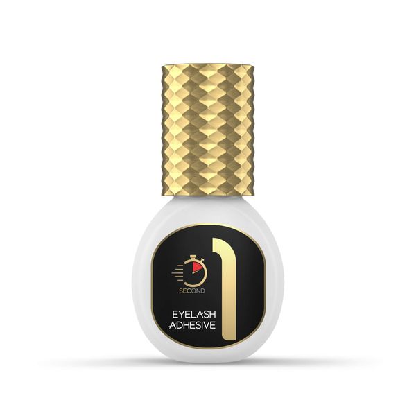 1 SECOND Eyelash Extension Glue | ULTRA Fast Setting Lash Adhesive For Professionals (5g)