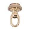 B&P Lamp® Cast Brass Screw Collar Canopy Set