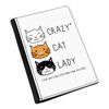 Gift Base Crazy Cat Lady Passport Holder Cover
