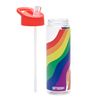 Smash Rainbow Water Bottle with Straw 700ml