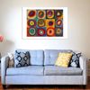 Wassily Kandinsky - Squares with Concentric Circles 1913 - Small - Semi Gloss - Framed