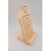 Shooting Target Desk Phone Holder – 3D Printed – Tactical Gift Stand