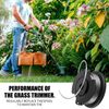 Replacement Strimmer Spool Line 1.6mm 6m 4Pack - Compatible with Bosch ART 27/30/24 String Trimmer Wire