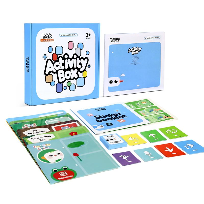 MatataStudio Activity Box, Add-on for Talebot Coding Robot with 6 ...