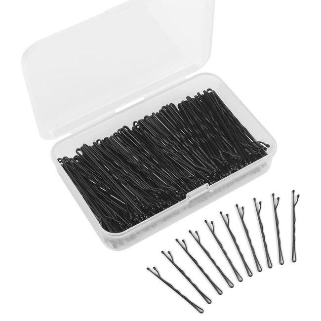 Haarnadeln 150 Stück, Wellenform Haarklammern, Metall Bobby Pins, Haarnadel-Set für Kinder, Mädchen Haarzusätze, Friseursalon