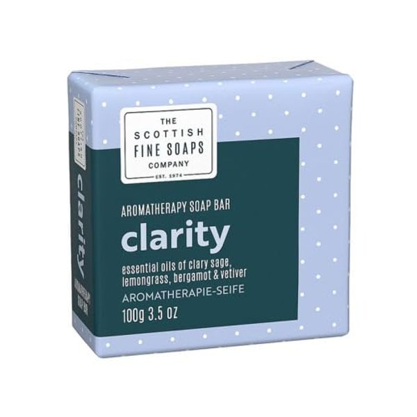 Scottish Fine Soaps Aromatherapy Clarity 100g Wrapped
