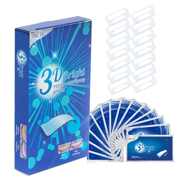 Teeth Whitening Tape Self Whitening Sheet for 14 Days, Removes Yellowing of Teeth, Easy Toothpaste, 14 Doses, Pack of 28