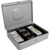 BARSKA 12-Inch Cash Box with Combination Lock , Gray