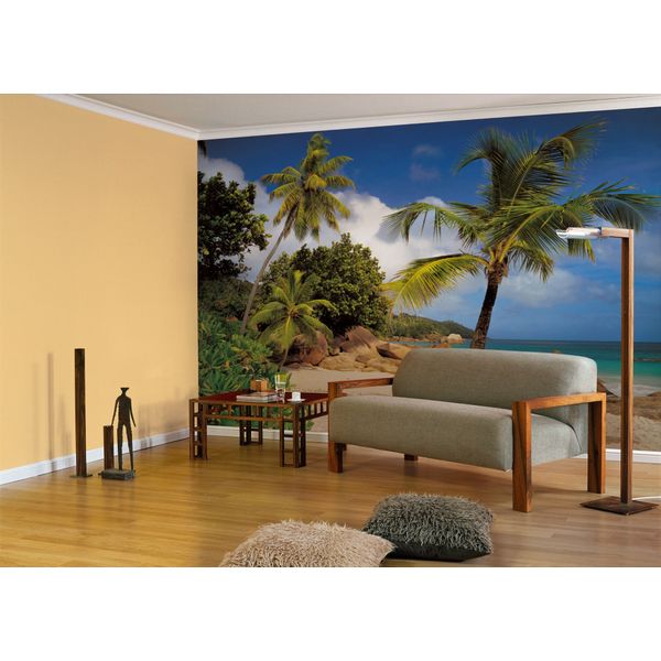 Komar 8-885 Blue Praslin Wall Mural, 368 x 254 cm