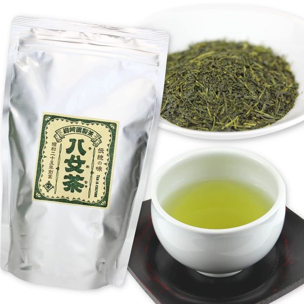 YaMECHA Iwasakien Green Tea Gold 100% YaMETea for Home Use, Commercial Use, Work Use, Fukuoka Prefecture, Free Standing Bag with Zipper