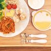 EDISONmama Fork & Spoon Plus Case Included Pale Mocha