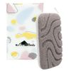 myHomeBody Dual-Texture Shower Sponge Exfoliating Sponge | Bath Sponge for Women | Body Scrubber Body Exfoliator | Body Sponge, Loofah Sponge for Men | Exfoliating Sponge, 1pc