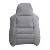 Front Leather Seat Cover For 2002 2003 2004 2005 Ford Excursion Limited XLT Gray